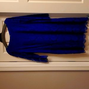 Jessica Howard blue lace dress